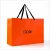 Import Wholesale custom printed black luxury shopping gift paper bag with handle from China