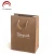 Import Wholesale Customised Logo Luxury Shopping Bag Brown Kraft Recycled Brown Paper Gift Bags from China