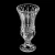 Import Wholesale Customized Relievo light luxury crystal French transparent Nordic Vase Home decoration Clear Glass Flower Vase from China
