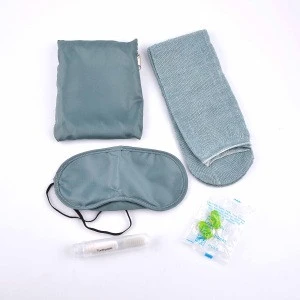 Wholesale disposable inflight eye mask socks travel kit