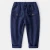 Import Wholesale fashion custom logo fleece stretch solid kids boy casual pants from China