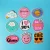 Import Wholesale girl cute lovely 60pcs pack laptop sticker,luggage decal sticker from China