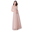 Wholesale high quality fashion chiffon bridesmaid dresses long