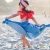 Import Wholesale Icing Baby Girls Skirt And Shorts set denim ruffle one piece wrap dress from China