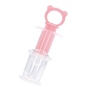 Wholesale infant dispenser utensil newest nipple type BPA free silicone baby medicine feeder