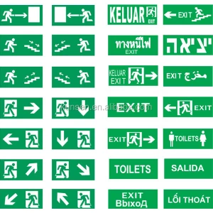 Wholesale IP30 Standard exit sign