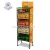 Import Wholesale Iron Wire Basket beverage Display Stand Metal Shelf Potato Chip Snack Display Racks from China