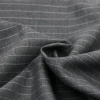 Wholesale Italian stripe Worsted 100% Wool Suit Fabric for Coats