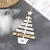Import Wholesale Natural Color Hanging Wood Christmas Tree Decoration, Christmas Decoration Supplies from China