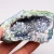 Import Wholesale Natural Crystal Healing Stones Aura Amethyst Geode Purple Druzy Crystal Piece from China