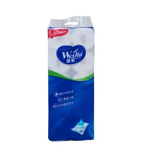 Wholesale Non Polluting White Non Woven Toilet Tissue Paper bathroom tissue