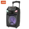 Wholesale OEM Customize Dj Karaoke Active Chargeable Trolley Disco Light Boss BT Speaker