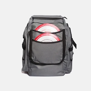 Wholesale outdoor cheap disc golf backpack bags for 30pcs discs