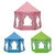 Wholesale Pink/Blue Castle Kids Play Tent Playhouse Great Birthday Gifts for 1-10 Years Old Children for Indoor &amp; Outdoor Use