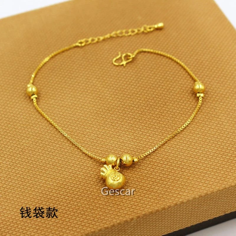 Wholesale Price Ladies Gold Plated Foot Anklet Multi Designs Charming Ladies Body Ankle Jewelry Women Beach Anklet