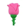 Wholesale Promotional Gift Custom Logo  Rose Shape USB Flash Memory