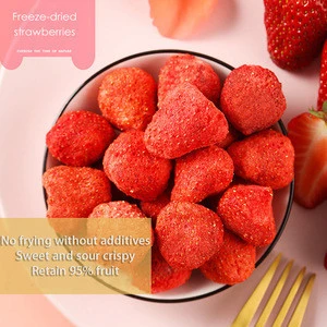 Wholesale Pure Natural FD 100% Fruit Fig Half Health Food Freeze Dried Strawberry