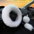 Import Wholesale skid resistance long wool furry car steering wheel cover from China