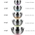 Import Wholesale Stainless Steel (Set of 5) Non Slip Silicone Bottom Salad Mixing Bowl 1.5qt  2qt 2.5qt 3.5qt 7qt from China
