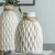 Import Wholesale Wedding Decoration Gift Modern Simple White Ceramic Porcelain Flower Vase from China