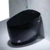 Wholesale western matte black color one piece ceramic modern bathroom electric bidet automatic smart wc intelligent toilet