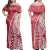 Import wholesale womens boutique clothing Original Polynesian Retro Tribal One-shoulder Floor-Length Dresses from China