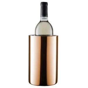 Wine Chiller  Insulated Wine Cooler copper stainless champagne bucket