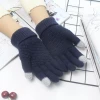 Winter Magic Gloves Touch Screen Women Men Warm Stretch Knitted Wool Mittens acrylic Gloves