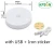 Import Wireless USB Rechargeable Battery Powered Under Cabinet LED Lights Motion Sensors Round Nightlight from China