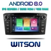 WITSON ANDROID 8.0 CAR DVD PLAYER FOR TOYOTA AVENSIS 2005 2007 4G DDR3 1080P HD