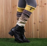 Women Knit Leg Warmers