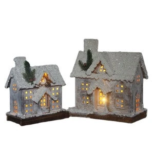 wood craft with light wood house wood home decor  70287  23CM