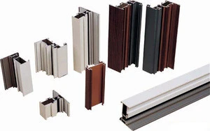 Wood Grain Thermal Insulation Aluminum extrusion profile for windows and doors