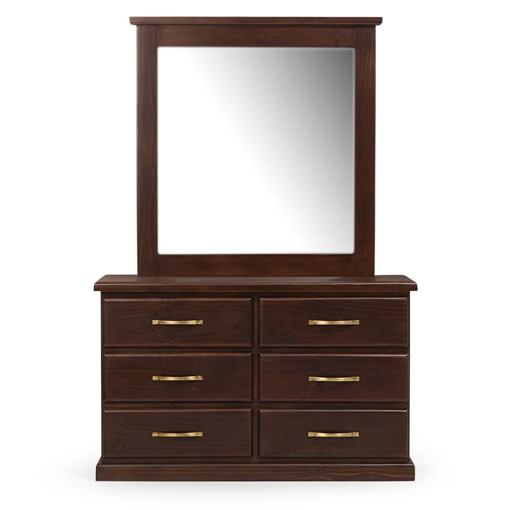 wooden 6- 12 drawer chest