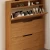 Import Wooden Particle Board Shoe Rack Storage Cabinet Melamine Shoe Rack from China