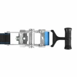 Xstrap 4pcs 32MmmX4.2m H Bar Aluminium Ratchet Tie Down With S Hook Model No.11322,Polyester Webbing