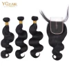 YQ Wholesale brazilian human hair extension,unprocessed 100% remy hair