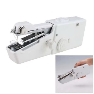 Zogifts Portable Handheld Mini Sewing Machine Handy Electric Stitching Sewing Machine Mini overlock Sewing Machine