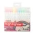 Import ZSCM Hot selling  12pcs/box soft multi color double-sided highlighter marker pen from China