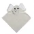 Import 100% bamboo material baby hooded towel with different size and design from China