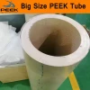 PEEK Tube Polyetheretherketone Round Pipe Tubing Piping Pipeline ICI Thermoplastic Pure PEEK450G Size 220x140mm 260x210mm Stock
