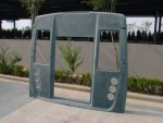 fiberglass bus shell