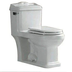 007 Classic style european royal design one piece toilet suite