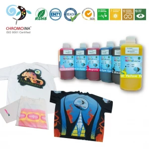 CHROMOINK Textile –Sublimation/Direct printing ink for Epson,Roland ,Mutoh ,Mimaki printhead