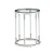 Import stainless steel frame living room center rectangle round tempered glass coffee tables from China