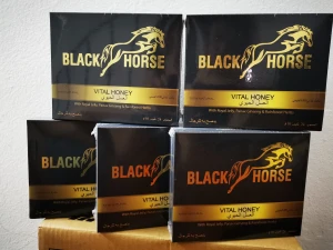 Black Horse Royal Organic Honey for Men Pack of 24 Sachets