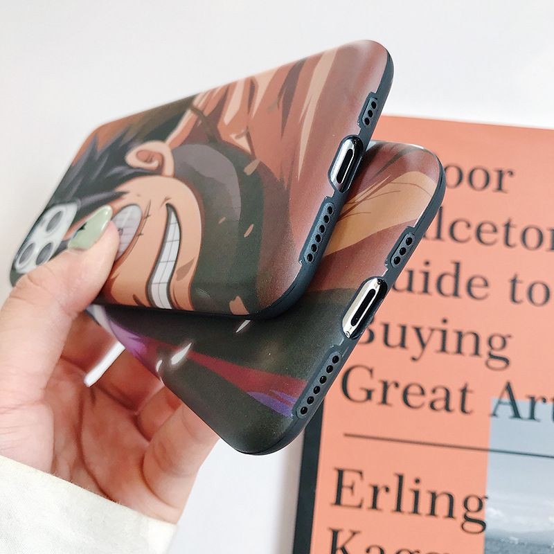 Art Anime One Piece Luffy manga phone case for iphone