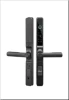 Broken bridge aluminum fingerprint lock card lock password lock