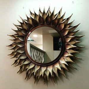 Impressive Wall Mirror - Pure Metal