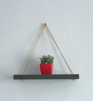 New Product Fassley Decorative Wire Mesh Shelf Hanging Shelf Thin Rope Shelf